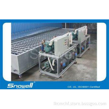 8T/D Commercial Block Ice Machines For Keeping Seafood Fres